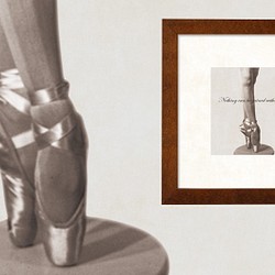 ポスター『ballerina』L1フレーム付き（正方形配置） 1枚目の画像