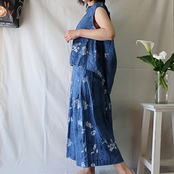 Lamy 100％Tack半身裙（Free / Scarlet Floral Pattern） 第1張的照片