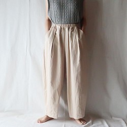 100% 棉馬戲團褲（自由色/灰白色） 第1張的照片