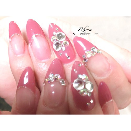 モカピンクフレンチnail ネイルチップ ネイルシール Rkmn リ カ マ ナ 通販 Creema クリーマ ハンドメイド 手作り クラフト作品の販売サイト