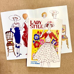 LADY STYLE【レトロヴィンテージファッション画集】 1枚目の画像
