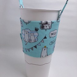 手作りの環境にやさしいマグカップセット/ホッキョクグマの惑星-madeforlove 1枚目の画像