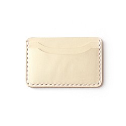 【20%OFF!!】Pass Case NATURAL / 牛革パスケース 1枚目の画像