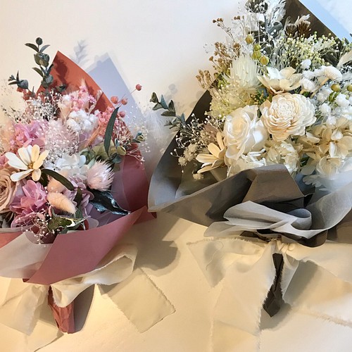 可愛いお花いっぱいの花束たち ブーケ ポピーのて 通販 Creema クリーマ ハンドメイド 手作り クラフト作品の販売サイト