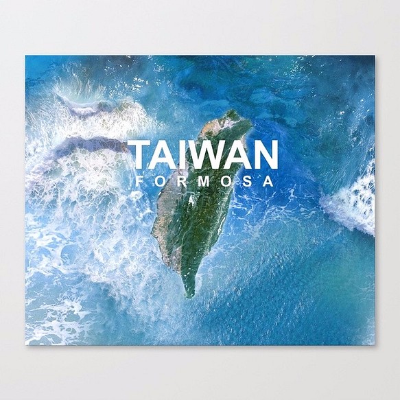 發現台灣 無框畫 8F(45.5x37.9cm) TAIWAN FORMOSA 第1張的照片
