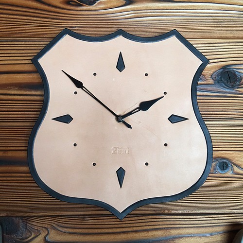 掛-kakeru- シリーズ】Wall Clock brown 掛け時計・置き時計 tumugu