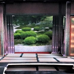 日本庭園　ペーパークラフト 1枚目の画像