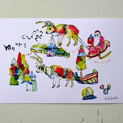 [New] クリスマスカード noel　3枚セット 1枚目の画像