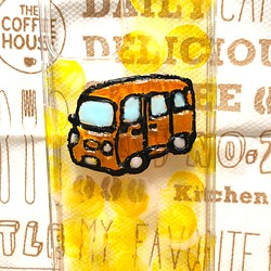 黄色のカーとシャボン玉iPhoneケース 1枚目の画像