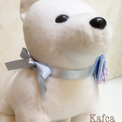 ♡犬 猫 うさぎ 首輪のようなおリボン♡ ペット服・アクセサリー Kafca 