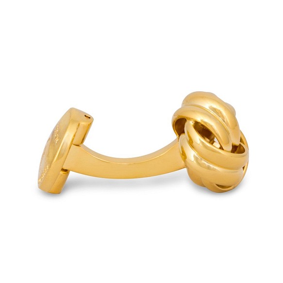 Gold Knot Cufflinks lvcsac.com.pe