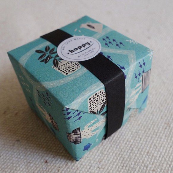 【hoppy】Mini Box-Plant1 盆栽藍紙膠帶 / GTIN : 4713077970645 第1張的照片