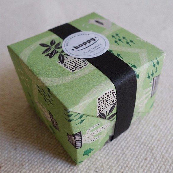 【hoppy】Mini Box-Plant2 盆栽綠紙膠帶 / GTIN : 4713077970652 第1張的照片