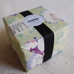 【hoppy】Mini Box-Wreath3 花圈貓綠紙膠帶 / GTIN : 4713077970898 第1張的照片