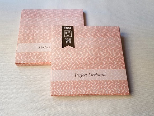 【TooL】和紙卡片組 Washi Card-Checker Pink / GTIN : 4713077971673 第1張的照片