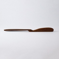 木製平衡果醬、奶油刀 - 慣性右手 x 柚木 第1張的照片