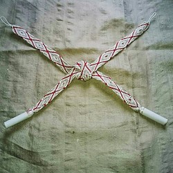 絹糸製    くみひも婦人用羽織紐 1枚目の画像