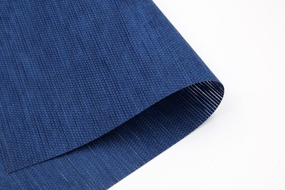 【紙布家】茶席 桌旗 (8藍色)20×200cm、30×150cm、40×200cm 天然材質 紙線編織 第1張的照片