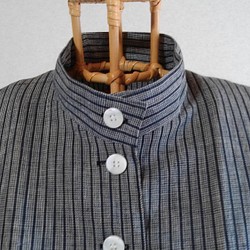 着物リメイク　羽織りたいジャケットワンピース 1枚目の画像