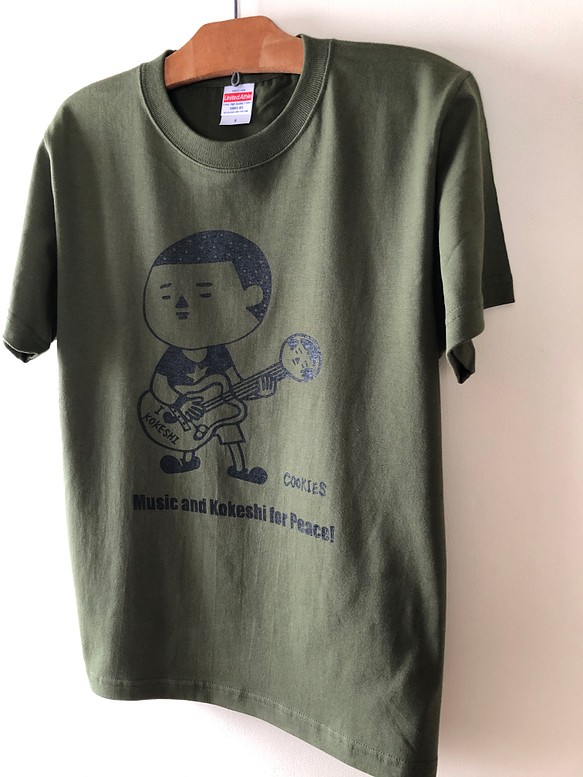 COOKIESオリジナルTシャツ「ギタリストまさし」 1枚目の画像
