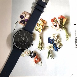 [正品皮革]皮革手錶簡約手錶男士女士 第1張的照片