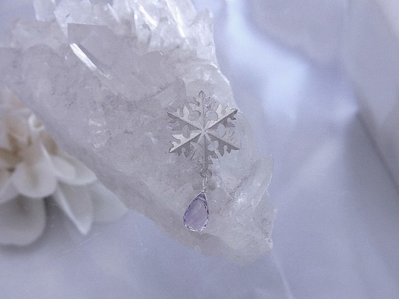 snowflakes～雪の結晶～ペンダントトップ　ver.2 1枚目の画像