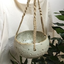 陶製吊り鉢 1枚目の画像
