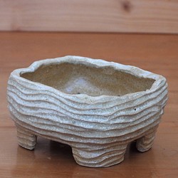 波打ち角植木鉢(小) 1枚目の画像