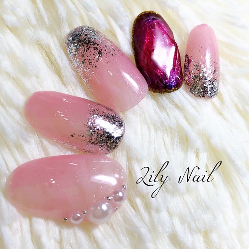 再販9 誕生日プレゼントに 誕生石ネイル ネイルチップ ネイルシール Lily Nail 通販 Creema クリーマ ハンドメイド 手作り クラフト作品の販売サイト