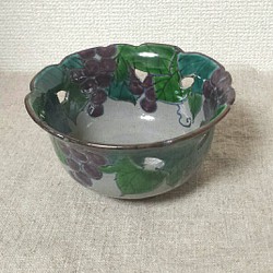 ブドウ菓子鉢 1枚目の画像