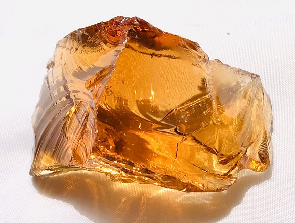 アンダラ クリスタル ゴールド ハグサイズ⭐️ 輝きのある人生 天然石