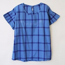 激光印花襯衫 - 藍色 -  8512-03003  -  30 第1張的照片