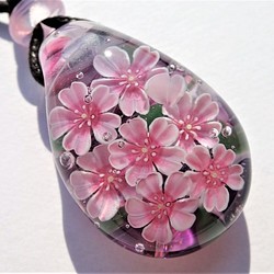 “櫻花”挂件玻璃球蜻蜓櫻花 第1張的照片