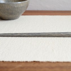 山桜の削り箸　薄白漆(大、中、小) 1枚目の画像