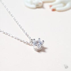 貓のShop • 小王冠鋯石鑽  x 925銀耳環 ♥ 客訂 第1張的照片