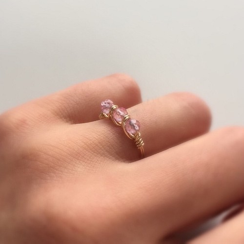 婚約指輪】0.5ct テーパードパヴェリング（プラチナ・18KYG・18KPG