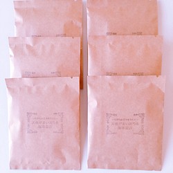 全て出荷日焙煎。カフェインレスバリ神山ドリップパック 6袋『天使がまいおりる珈琲豆店』 1枚目の画像