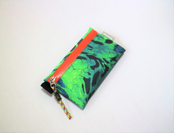 山財布（グリーンカモフラージュ） 1枚目の画像