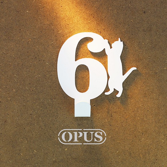 [OPUS Dongqi Metalworking]猫が6番フックに会うとき/壁掛けフック/家具棚/リビング収納/ハンガー/ギフ 1枚目の画像