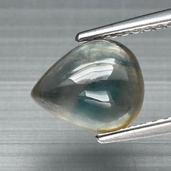 天然石 ライトブルー サファイア ルース 2.44ct タンガ産 可愛らしいカボションカット！ 天然石 Shine-I-Stone｜天然石ルース  通販｜Creema(クリーマ)