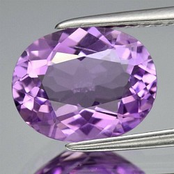 大粒2.15ct！天然石 アメジスト ルース 非加熱 ウルグアイ産 綺麗に