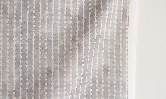 nunocoto fabric：shizuku（グレー） 1枚目の画像