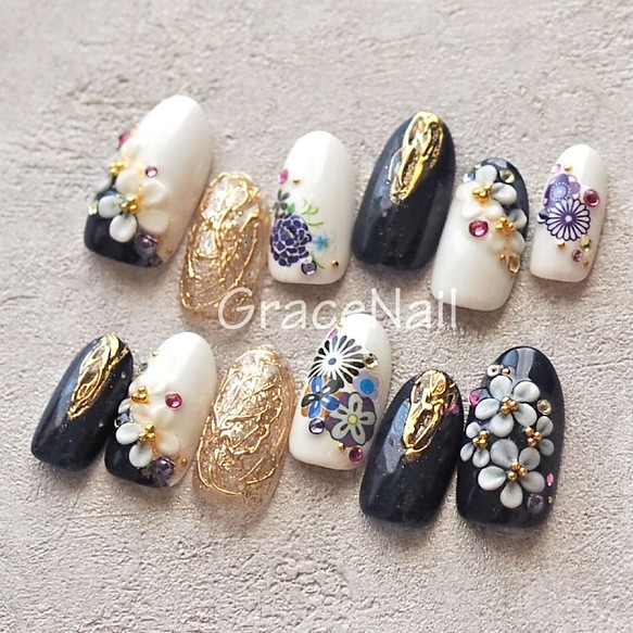 現品販売！ネイルチップ No.474 ネイルチップ（つけ爪） GraceNail