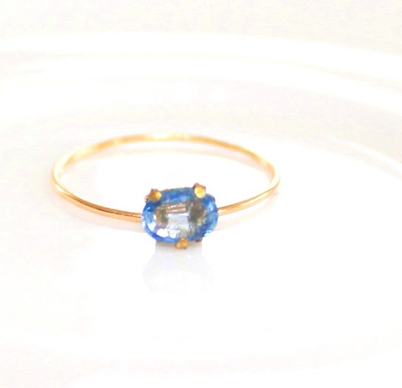 mizuiro no ishi - Ceylon Blue Sapphire k18 Ring 指輪・リング