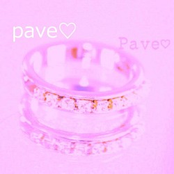 K18 pink diamond ring ♡ 1枚目の画像