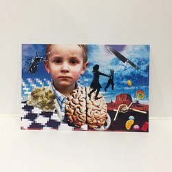 コラージュポストカード　9 1枚目の画像