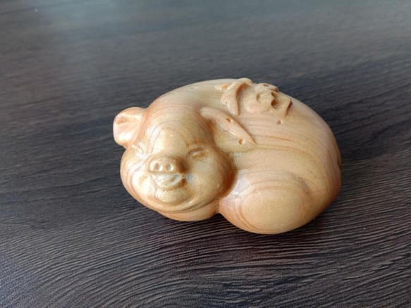 かわいい 子豚 彫刻 可愛い動物 置物 インテリア 雑貨 手作り アクセサリー 木製 Pig 彫刻 Adi123jp 通販 Creema クリーマ ハンドメイド 手作り クラフト作品の販売サイト