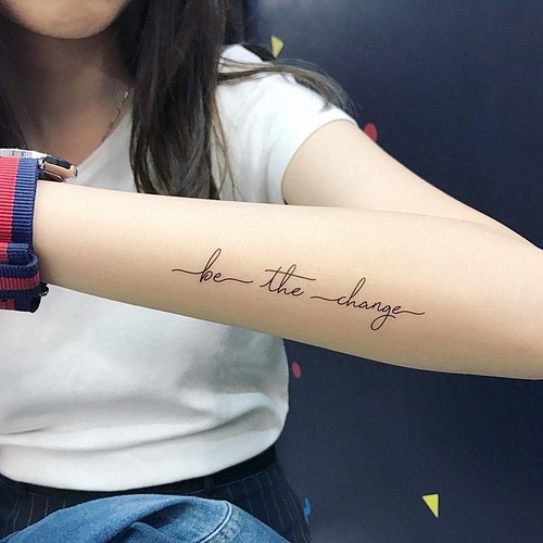 タトゥータトゥーステッカー 手書きのテキストが変更になる その他アクセサリー Surprise Tattoos 通販 Creema クリーマ ハンドメイド 手作り クラフト作品の販売サイト