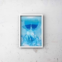 《冰城》山水畫 第1張的照片