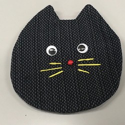 Saori黒猫の小銭入れ 1枚目の画像